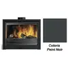 Insert à Bois Godin Modane 2 85-f 660236 Peint Anthracite
