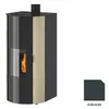 Poêle à Granulés Godin Charance 2 493113 Anthracite Brillant 9 Kw