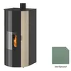 Poêle à Granulés Godin Charance 2 493112 Vert Flamand Brillant 6kw