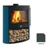 Poêle à Bois Godin Coggia Sur Bucher 388245 Anthracite