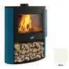 Poêle à Bois Godin Coggia Sur Bucher 388245 Blanc