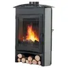 Poêle à Bois Godin Brulhaut 2 364132 Gris Argenté