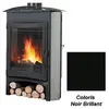 Poêle à Bois Godin Brulhaut 2 364132 Noir Brillant