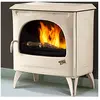 GODIN Poêle à bois vintage Courances étanche sahara 10,5 KW - 388113SAHARA