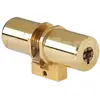 Cylindre monobloc 954 longueur 40x40mm en laiton double entrée Pollux ...