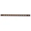 Grille glissière H22 LG375 brun - RENSON - 485203 TU