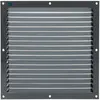 Renson Grille estampée 436 250x250mm anodisé argent - RENSON - 4250250...