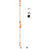 Fapim Crémone pompier PANAMA + jeu pênes blanc RAL 9010 - FAPIM - 8300...