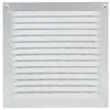 Grille estampée 436 400x100mm anodisé argent - RENSON - 44001001