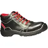 Baskets haute JANUS S3 SRC PU1D 0 % métal noir/rouge P47 - TEC SAFETY ...