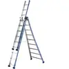 Échelle platinium transformable 3 plans 7,69m - tubesca-comabi - 24436...