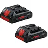 Bosch - Pack de 2 batteries ProCore 18 v - 4,0 Ah Li-Ion Professional