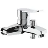 Mitigeur bain douche - GARIS - NF NOVA+ - Gris - Chromé - Economie d'eau