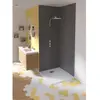 Receveur de douche kinesurf carré 80x80 cm blanc antidérapant kinedo r...