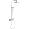 GARIS Colonne de douche thermostatique THESSALYS 3 jets Ø240 - - H02-COL-THM