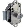 Serrure 32800-04/R1 nickelé pene de 9 - RONIS - 36900