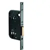JPM - serrure à larder axe 50MM finition noir bout carré 230000-01-0B