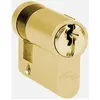Demi-cylindre C2000 10 X 30 mm laiton poli CISA 0G304-02-0