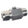 Vanne à sphère équerre laiton chromé pour lavabo M3/8" (12/17) - CU10 ...