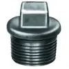 Atusa - Bouchon mâle avec bourrelet 290 noir - 3/4'' - sferaco