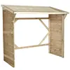 FOREST STYLE Abri bûches en bois Cerland Memphis l.210 x P.90 xH.203 cm