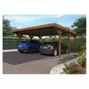 Forest Style - Carport 2 voitures en bois traité 29,2 m² - Victor