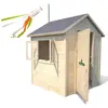 soulet Cabane de jardin pour enfant - Bois -  H1.62m - GARANCE  