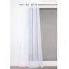 HOME MAISON Centrale brico Voilage tamisant, Nina blanc l.140 x H.260 cm