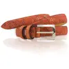 Ceinture en Cuir F-2 rouge T.95/110