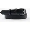 Ceinture femme bord surpiques noir-Noir T.85/100