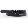 Ceinture en Cuir de vachette femme ctf032 brune T.95/110