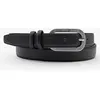 Ceinture en Cuir pleine fleur noire T.100/115