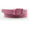 Ceinture en Cuir F-12 rose T.90/105