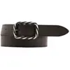 Ceinture en Cuir F-10 noire T.90/105