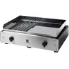 Barbecue et plancha électrique Krampouz Duo K GECIO2OA 3500 W Argent