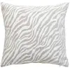 Housse de coussin Jeni chenille beige lin 40x40cm - Atmosphera createur d'interieur