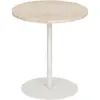 ATMOSPHERA Table d appoint celen travertin blanc 40x45cm GENERIQUE