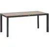 Hesperide Table fixe carrée 6p Evasion honey/graphite Hespéride