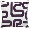 Coussin - ATMOSPHERA - Safina - Violet - 40x40cm - Design contemporain