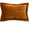 Coussin - ATMOSPHERA - Cuddly - Beige - 30x50cm - Flanelle Naturelle