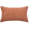 Coussin bouclette Saona terracotta 30x50cm Atmosphera Créateur D'intérieur