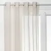 Voilage imprimé Fred beige 140x240cm - Atmosphera créateur d'intérieur