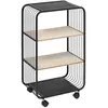 FIVE SIMPLY SMART 3S. x Home Étagère 3 niveaux en métal et bois beige
