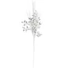 FÉÉRIC LIGHTS AND CHRISTMAS Branche feuilles boules argentées 75cm - Atmosphera créateur d'intérieur