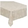 Fééric Lights and Christmas 3S. x Home Nappe de Noël Refuge beige motifs blancs 140x360cm