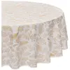 Fééric Lights and Christmas Nappe ronde gld wht