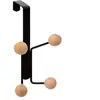 5five Simply Smart - Patère 4 têtes bois cerisier noir - 5five