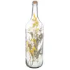 Atmosphera Bouteille fleurs séchées H. 55  Multicouleur
