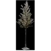 Déco de Noël Arbre artificiel lumineux 160 LED Blanc chaud H 180 cm