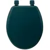Five - Abattant WC standard en Bois Bleu pétrole